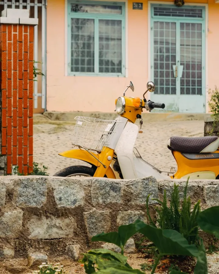 Lối vào homestay